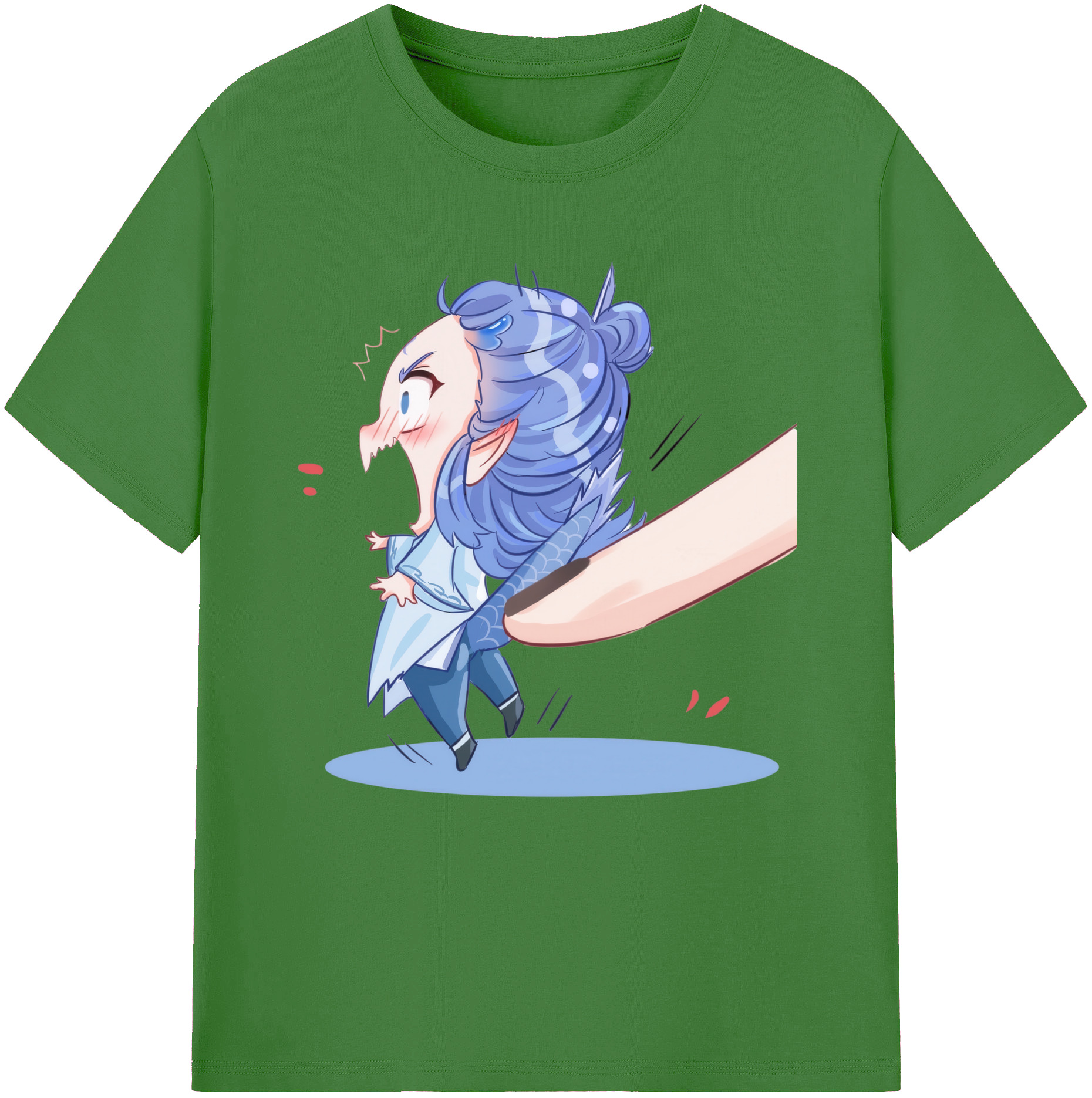 （画像用） Ne Zha 2 ナタ 魔童の大暴れ レディースカジュアルプリントTシャツ（綿100％）